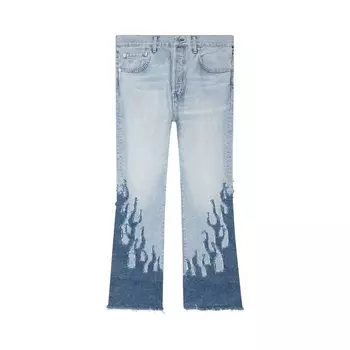 Галерея Dept. Blvd La Flare Брюки Индиго