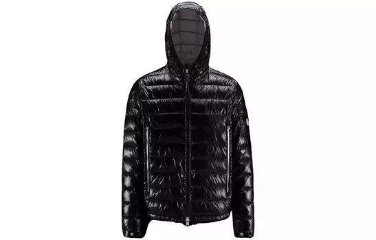 Galion Пуховик мужской черный Moncler
