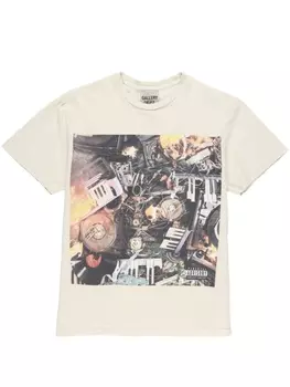 GALLERY DEPT. футболка Misery с фотопринтом, нейтральный цвет