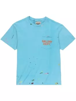 GALLERY DEPT. футболка с логотипом, синий
