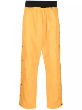 GALLERY DEPT. прямые брюки Rec с кнопками, желтый