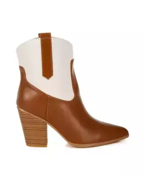 Галлопс двухцветные ковбойские сапоги London Rag, коричневый