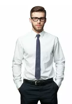 Галстук 2 GESCHENK SET SLIM Gassani, цвет stahlblau/dunkel-blau/ schwarz-blau/ nachtblau