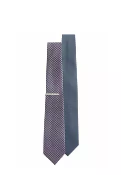 Галстук 2 PACK REGULAR Next, синий