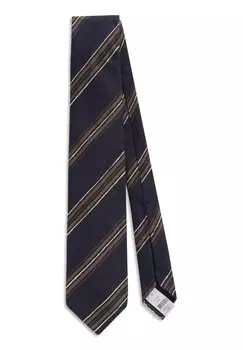 Галстук 7-FOLD Oscar Jacobson, цвет navy