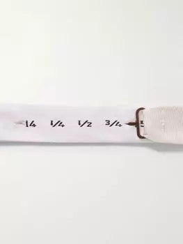 Галстук-бабочка из шелкового фая MR P., белый