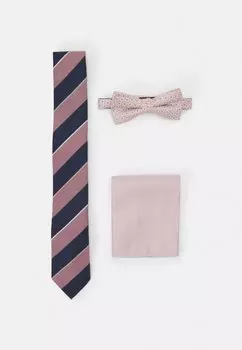 Галстук-бабочка JACEDWARD GIFTBOX SET Jack & Jones, цвет pink lady