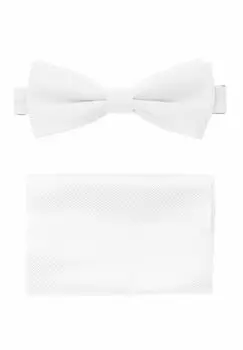 Галстук-бабочка Lancerto, белый
