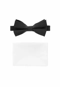 Галстук-бабочка Lancerto, черный