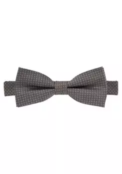 Галстук-бабочка MONTI, чистый шелк с минимальным рисунком, цвет Messing