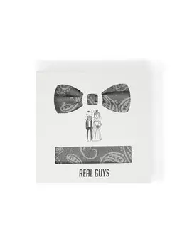 Галстук-бабочка Real Guys, коричневый