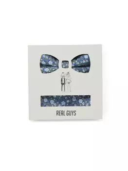 Галстук-бабочка Real Guys, зеленый