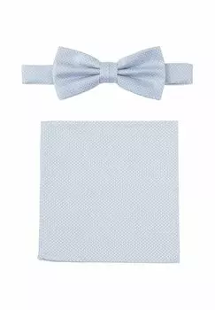 Галстук-бабочка SET - Pocket square Seidenfalter, светло-голубой