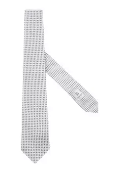 Галстук Boggi Milano, белый