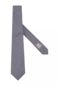 Галстук Boggi Milano, серо-коричневый