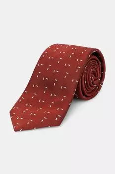 Галстук Boss, бордовый