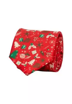 Галстук CHRISTMAS John Henric, красный