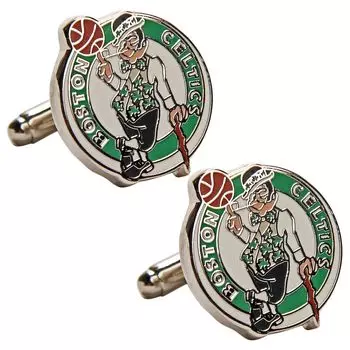 Галстук Cufflinks Boston Celtics