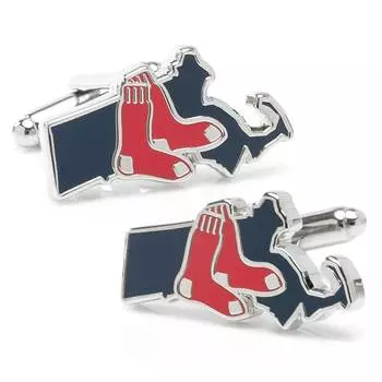Галстук Cufflinks Boston Red Sox