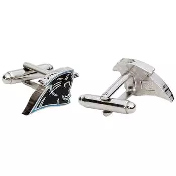 Галстук Cufflinks Carolina Panthers