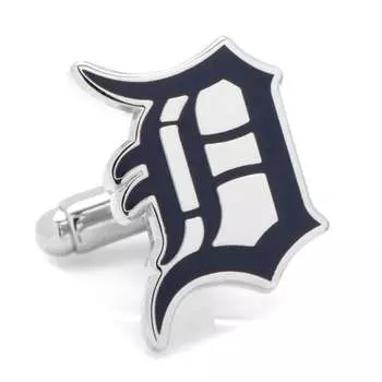 Галстук Cufflinks Detroit Tigers, нави