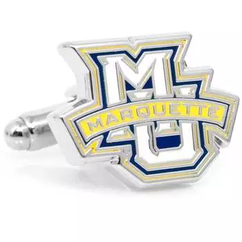 Галстук Cufflinks Marquette Golden Eagles, синий