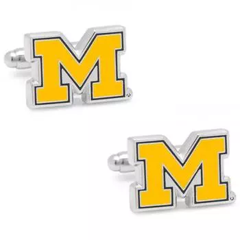 Галстук Cufflinks Michigan Wolverines