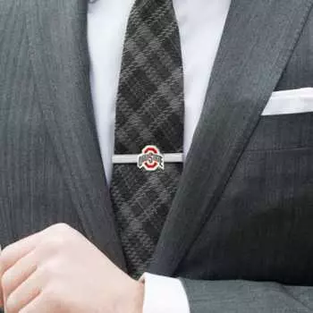 Галстук Cufflinks Ohio State Buckeyes