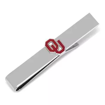 Галстук Cufflinks Oklahoma Sooners, малиновый