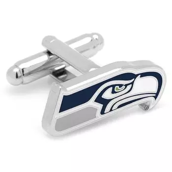 Галстук Cufflinks Seattle Seahawks, нави