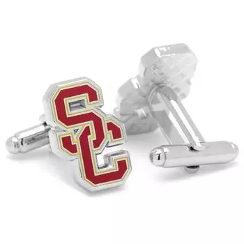 Галстук Cufflinks Usc Trojans, кардинал