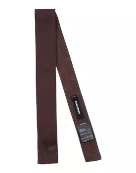 Галстук Dsquared2, темно-коричневый