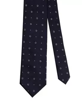 Галстук Dunhill, темно-синий