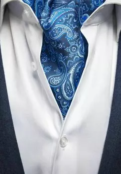 Галстук ELEGANT ASCOT John Henric, темно-синий