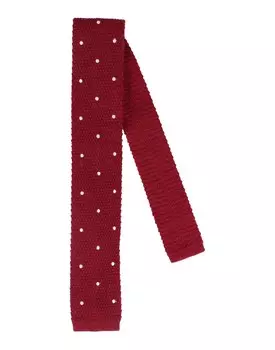 Галстук Eleventy, бордовый