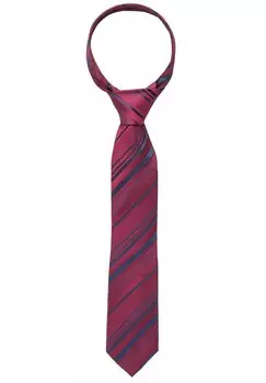 Галстук Eterna, цвет weinrot/blau