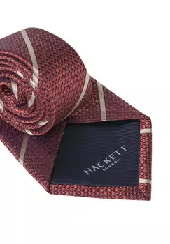 Галстук FINE TEXTURE Hackett London, коньяк