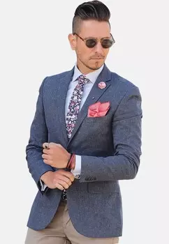 Галстук FLORAL BOHEMIAN REVOLT, синий