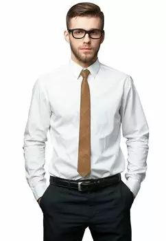 Галстук Gassani, цвет brown