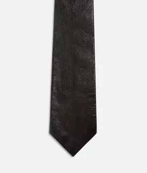 Галстук из блестящей кожи Bottega Veneta
