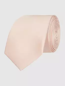 Галстук из чистого шелка (6 см) Monti, абрикос