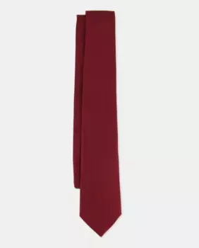 Галстук из натурального шелка Dustin, красный