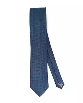 Галстук из натурального шелка и полиэстера зеленого цвета Pertegaz, зеленый