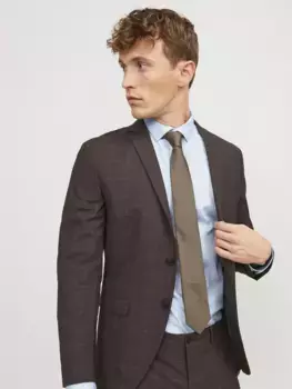 Галстук Jack & Jones "JACSOLID TIE NOOS", цвет Bungee Cord