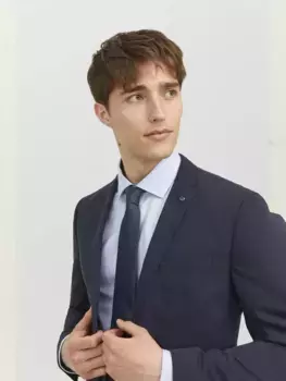 Галстук Jack & Jones "JACSOLID TIE NOOS", синий