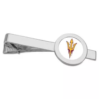 Галстук Jardine Arizona State Sun Devils, серебряный