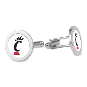 Галстук Jardine Cincinnati Bearcats, серебряный