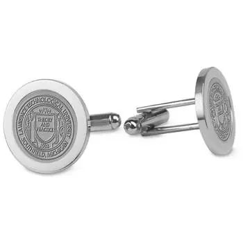 Галстук Jardine Lawrence Technological University Blue Devils, серебряный