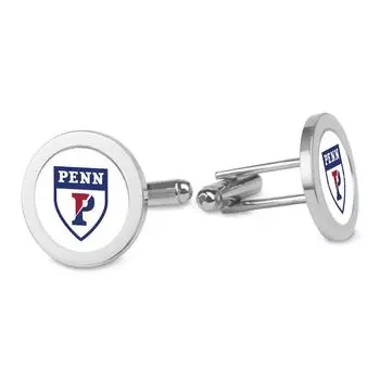 Галстук Jardine Pennsylvania Quakers, серебряный