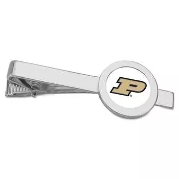 Галстук Jardine Purdue Boilermakers, серебряный